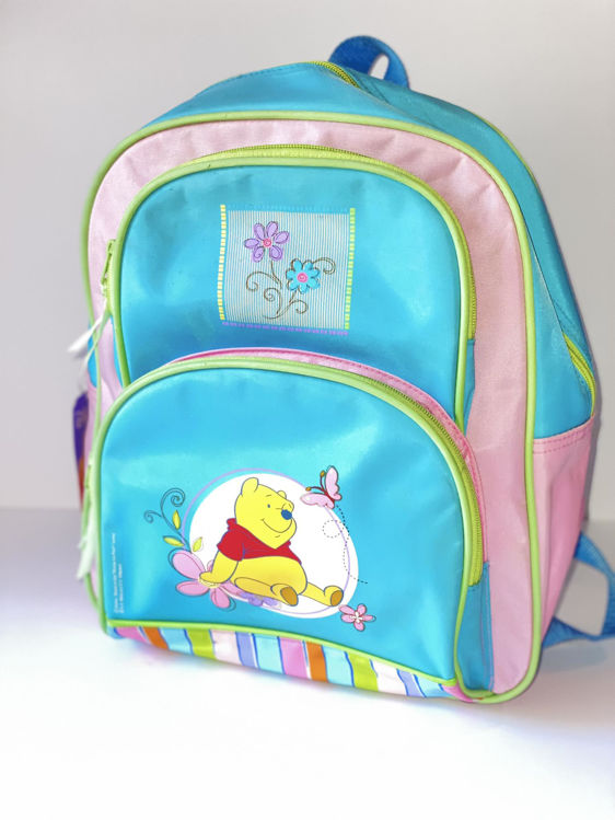 WeeOnes. 43834 WINNIE THE POOH SCHOOL BAG 3 POCKETS NO SIDES